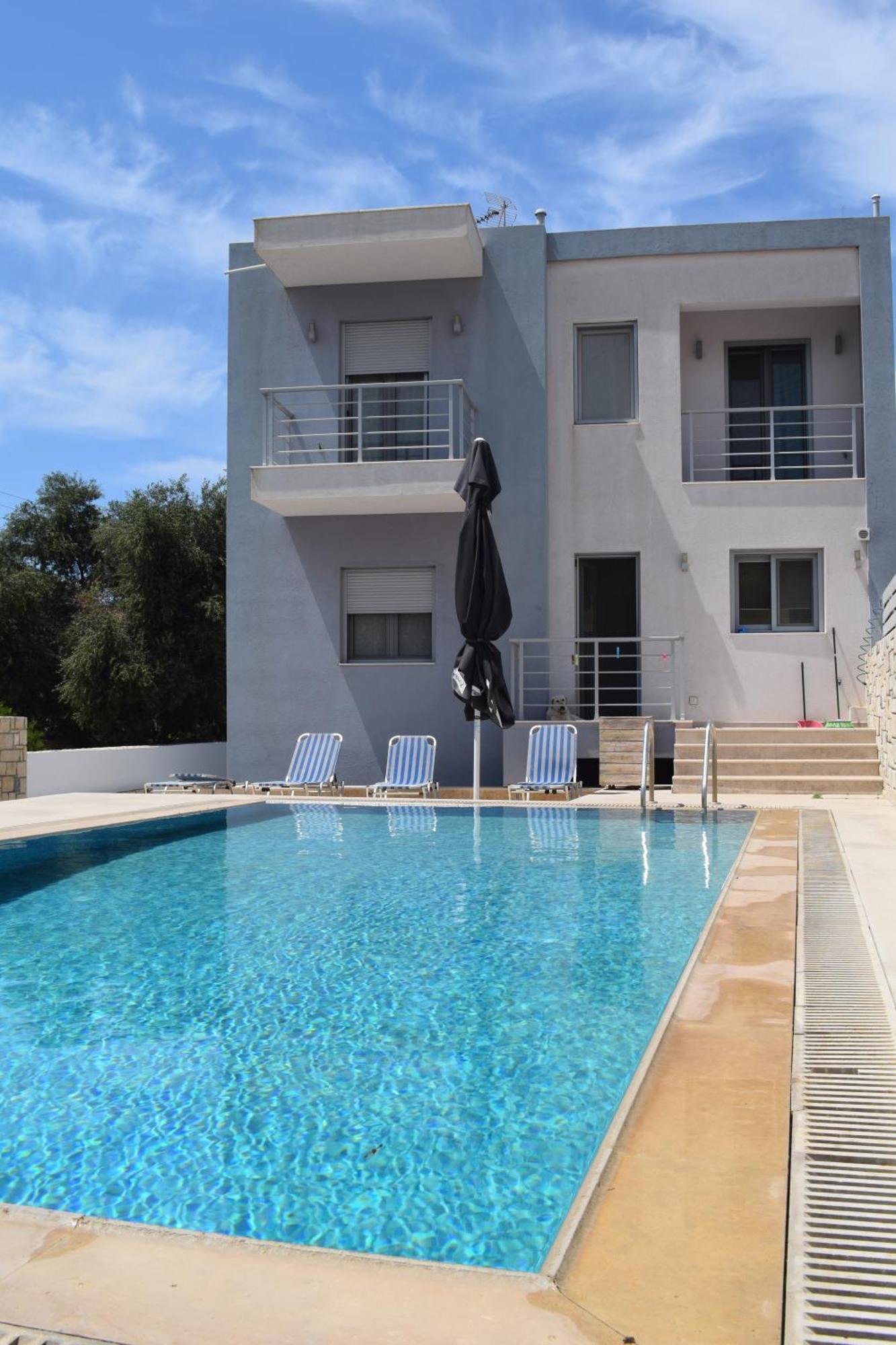 Prassás Aquarock Villa With Private Pool מראה חיצוני תמונה