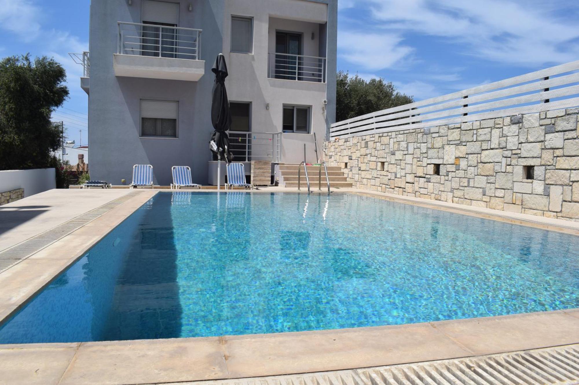 Prassás Aquarock Villa With Private Pool מראה חיצוני תמונה