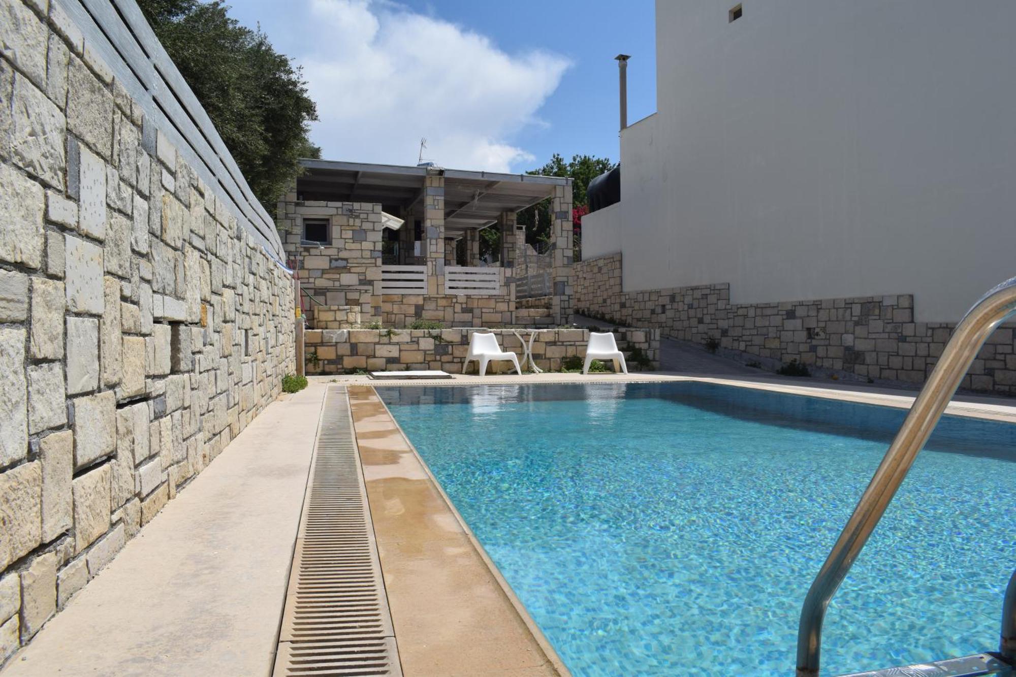 Prassás Aquarock Villa With Private Pool מראה חיצוני תמונה